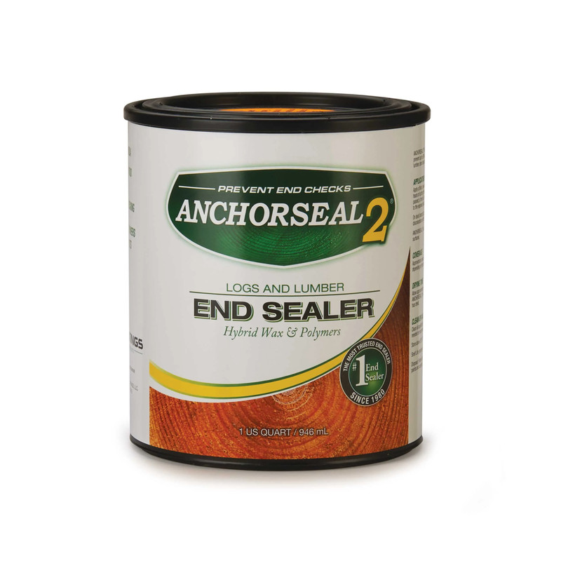 End Sealer For Green Logs and Lumber - Water Based - Size:1 Quart